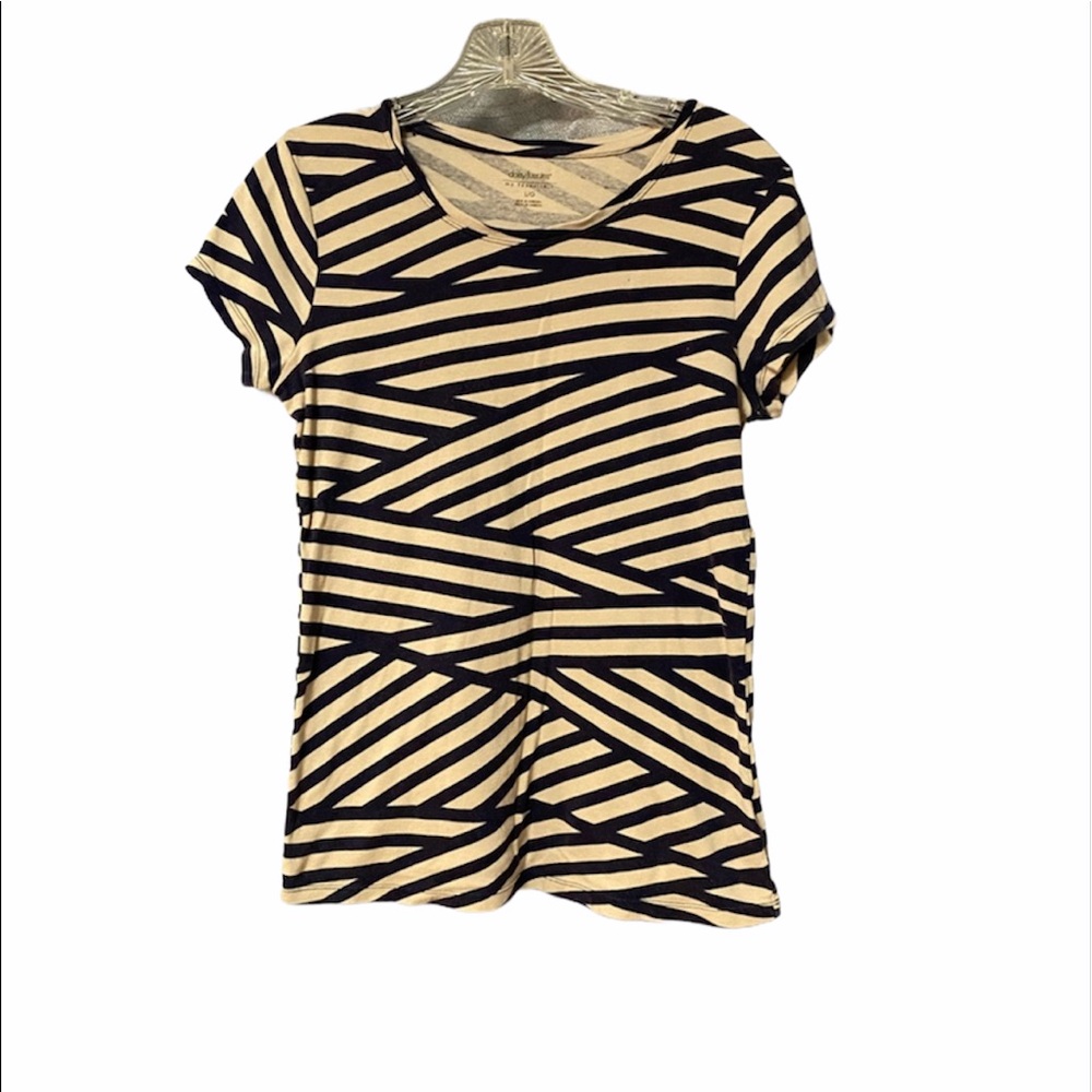 🌸Ladies Short Sleeve Stripe Shirt